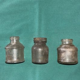 Group Of 3 Dug Ink Bottles, Nice Condition