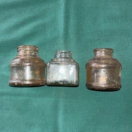 Group Of 3 Dug Ink Bottles, Nice Condition