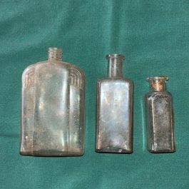 Group Of 3 Dug Bottles, Nice Condition