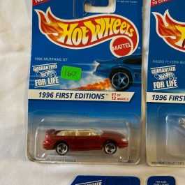 Lot 5 Hot Wheels Cars In Original Packaging