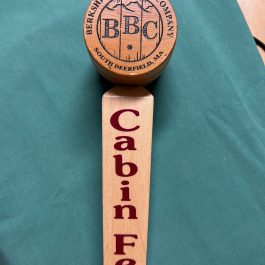 BBC Cabin Fever Beer Tap Handle