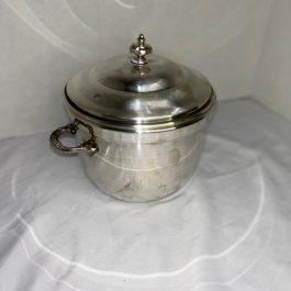 E.P.C.A. By Poole Silver Co. 3600 Ice Bucket w/Ceramic Insert