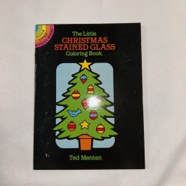 The Little Christmas-Stained Glass Coloring Book