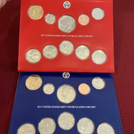 2017 Uncirculated US Mint Coin Sets P&D in OGP