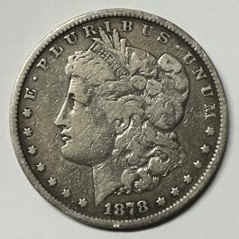 1878-S Morgan Silver Dollar From Estate