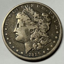 1889 Morgan Silver Dollar From Estate