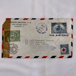 WW2 Censored Honduras To The United States Cover