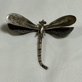 Sterling Silver Dragon Fly Pin/Brooch