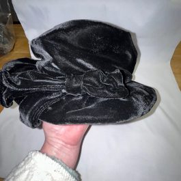Vintage Finley New York Black Velour Hat