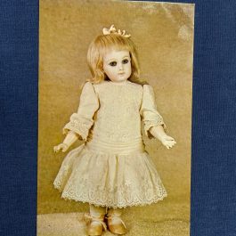 Dexter Press French Doll – Jumeau Postcard – Unused
