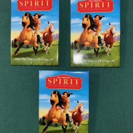 Dream Works, Spirit Stallion Of The Cimarron, DVD Video Promo Pin