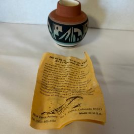 Vintage Native American Mesa Verde Pottery, Signed But Unable To Read The Name