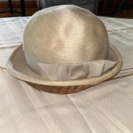 Vintage Oleg Cassini Helios Made In Italy Hat