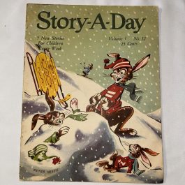 1953 Story-A-Day Magazine For Children Volume 1, No. 12