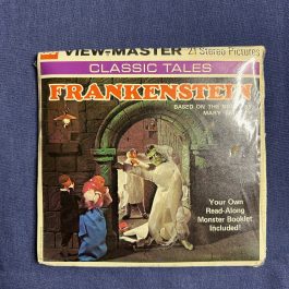 GAF Frankenstein View-Master 3D Reels, 3 Reel Set Sealed, UNOPENED