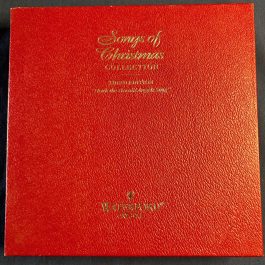 1998 Waterford Crystal Songs of Christmas 8″ Plate Hark! The Herald Angels Sing, Box, Tags