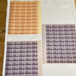 1 US Stamp 50 Kansas Territory 1954, MNH & 2 US Stamp 50 Nebraska Territory 1954, MNH